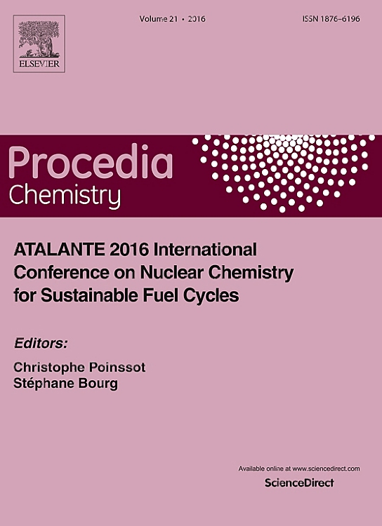 Go to journal home page - Procedia Chemistry